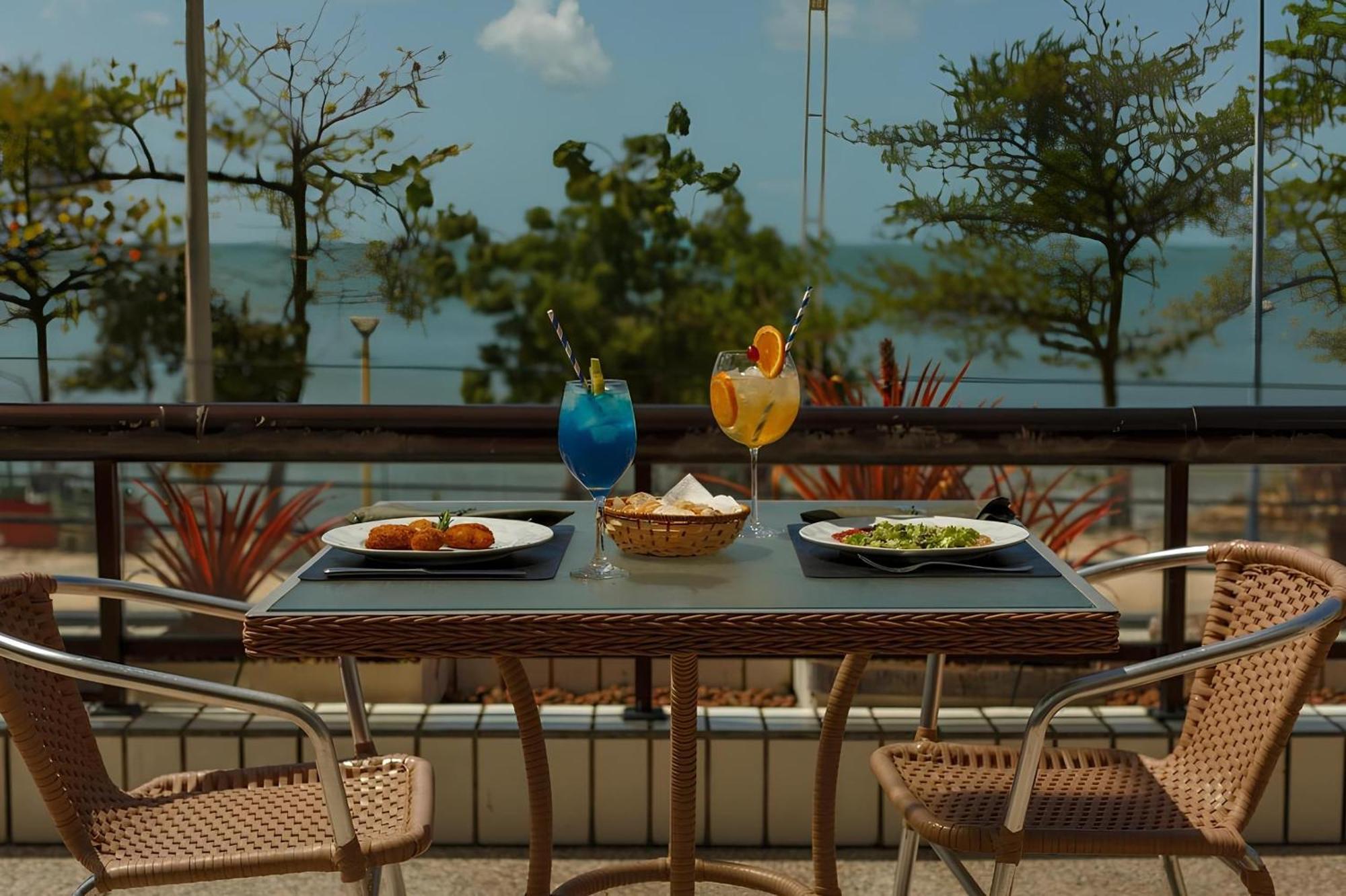 Flat Particular Em Blue Tree Towers Beira Mar Fortaleza Buitenkant foto