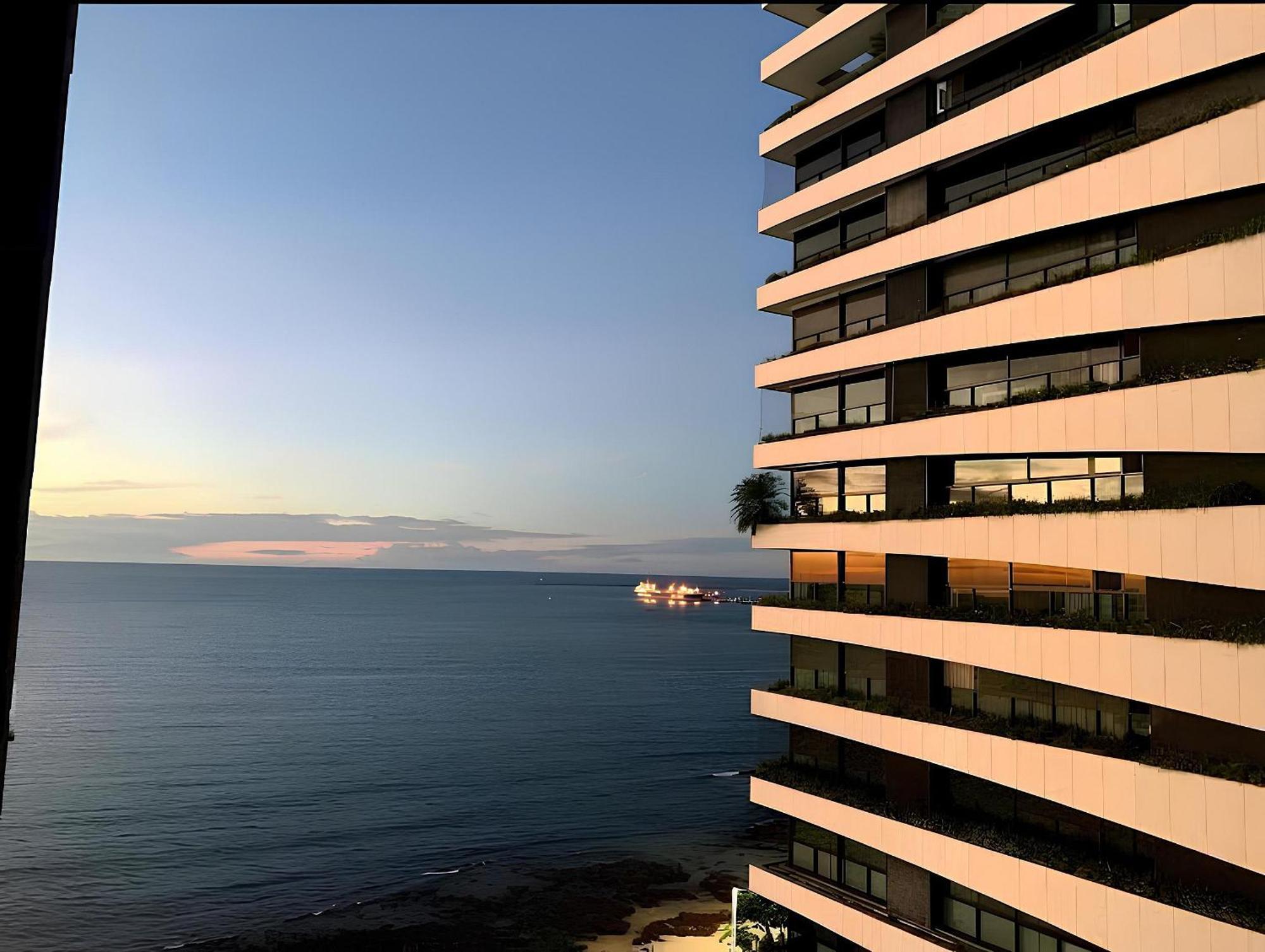 Flat Particular Em Blue Tree Towers Beira Mar Fortaleza Buitenkant foto
